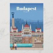 Reisen nach Budapest Kunst Programm (Vorderseite)