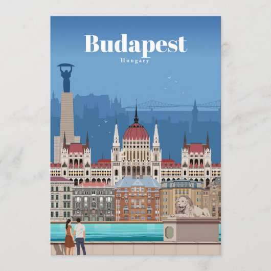 Reisen nach Budapest Kunst Programm (Vorderseite)