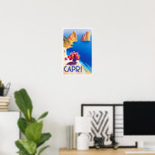 Reisen nach Capri Poster (Heimbüro)