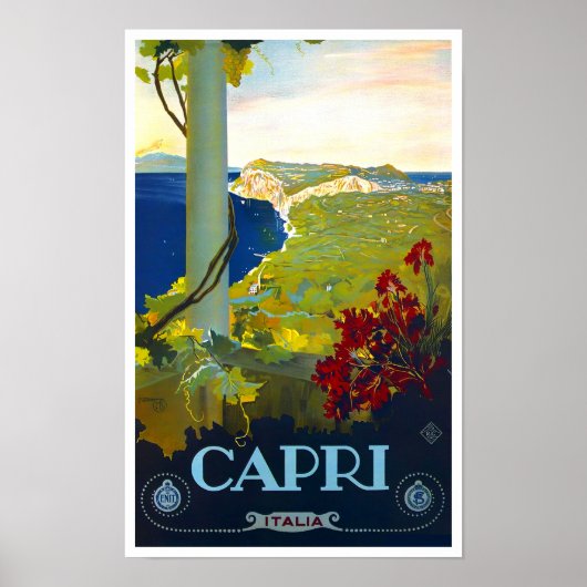 Reisen nach Capri Poster (Vorne)