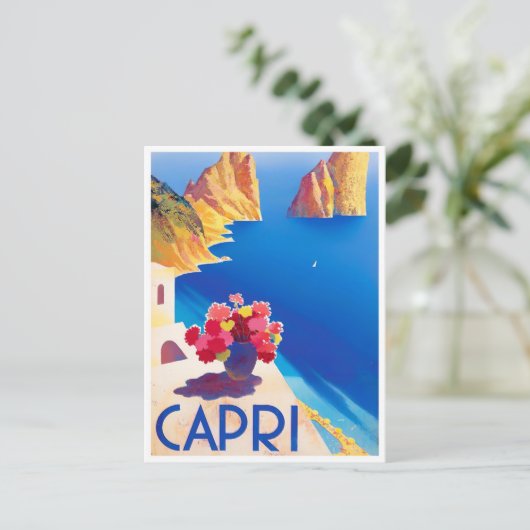 Reisen nach Capri Postkarte (Stehend Vorderseite)