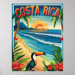 Reisen nach Costa Rica Poster