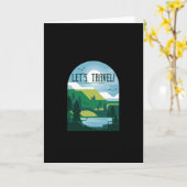 Reisen nach draußen karte (Gelbe Blume)