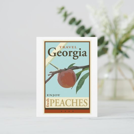 Reisen nach Georgien Postkarte (Stehend Vorderseite)