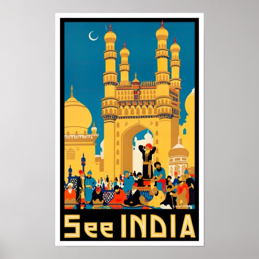 Reisen nach Indien Poster (Vorne)