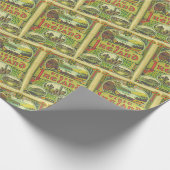 Reisen nach Irland Geschenkpapier (Ecke)