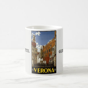 Reisen nach Italien - Verona Vintage Poster Kaffeetasse