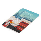 Reisen nach London England Magnet (Linke Seite)