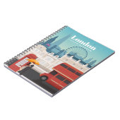 Reisen nach London England Notizblock (Linke Seite)