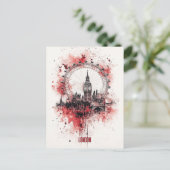 Reisen nach London England Postkarte (Stehend Vorderseite)