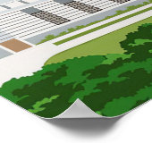 Reisen nach Los Angeles Poster (Ecke)