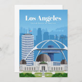 Reisen nach Los Angeles Programm (Vorne/Hinten)