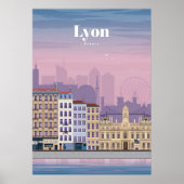 Reisen nach Lyon Frankreich Poster (Vorne)