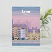 Reisen nach Lyon Frankreich Programm (Stehend Vorderseite)