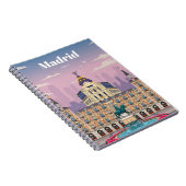 Reisen nach Madrid Spanien Notizblock (Rechte Seite)