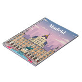 Reisen nach Madrid Spanien Notizblock (Linke Seite)