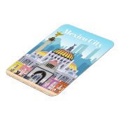 Reisen nach Mexiko Stadt Magnet (Linke Seite)