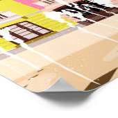 Reisen nach Mexiko Stadt Poster (Ecke)