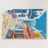 Reisen nach Mykonos Griechenland Puzzle (Horizontal)