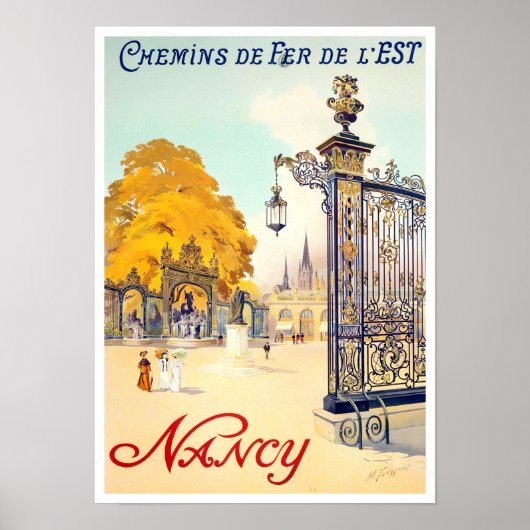 Reisen nach Nancy France Poster (Vorne)