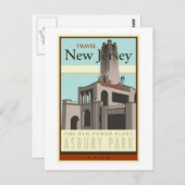 Reisen nach New Jersey Postkarte (Vorne/Hinten)