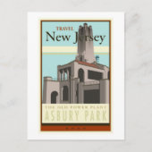 Reisen nach New Jersey Postkarte (Vorderseite)