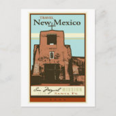 Reisen nach New Mexico Postkarte (Vorderseite)