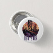Reisen nach New York Button (Vorne & Hinten)