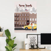 Reisen nach New York City Poster (Heimbüro)