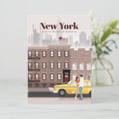 Reisen nach New York City Programm (Stehend Vorderseite)