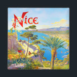 Reisen nach Nice France Magnet<br><div class="desc">Reisemagnet Nice France</div>