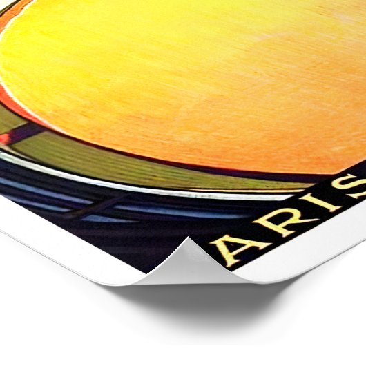 Reisen nach Nimes France Poster (Ecke)