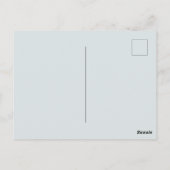 Reisen nach Norwegen Postkarte (Rückseite)