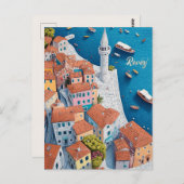 Reisen nach Rovinj Kroatien Postkarte (Vorne/Hinten)