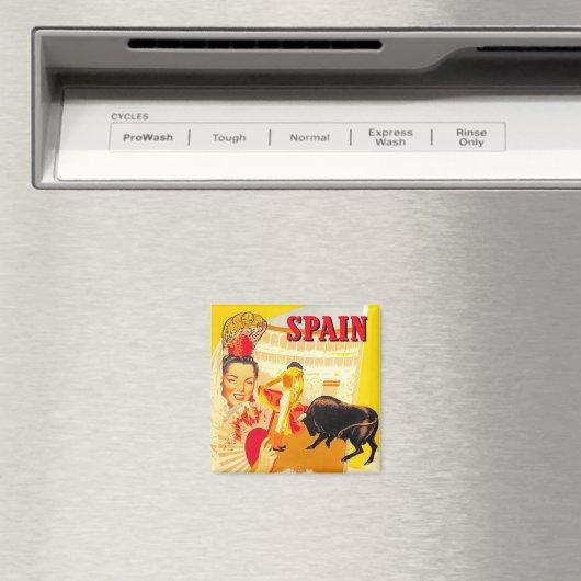Reisen nach Spanien Magnet (In Situ (Geschirrspüler))