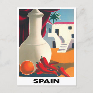 Reisen nach Spanien Postkarte