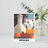 Reisen nach Spanien Postkarte (Stehend Vorderseite)