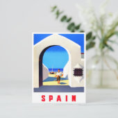 Reisen nach Spanien Postkarte (Stehend Vorderseite)