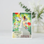 Reisen nach Spanien Postkarte (Stehend Vorderseite)