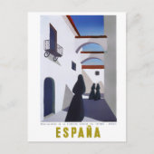 Reisen nach Spanien Postkarte (Vorderseite)