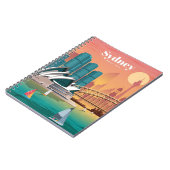 Reisen nach Sydney Australien Notizblock (Linke Seite)