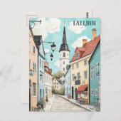 Reisen nach Tallinn Estland Postkarte (Vorne/Hinten)