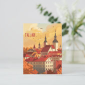 Reisen nach Tallinn Postkarte (Stehend Vorderseite)