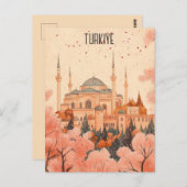 Reisen nach Turkiye Postkarte (Vorne/Hinten)