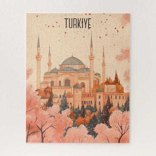 Reisen nach Turkiye Puzzle (Vertikal)