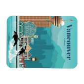 Reisen nach Vancouver Magnet (Horizontal)