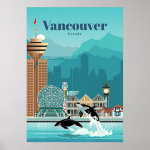 Reisen nach Vancouver Poster