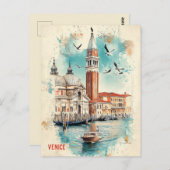 Reisen nach Venedig Italien Postkarte (Vorne/Hinten)