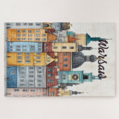 Reisen nach Warschau Polen Puzzle (Horizontal)