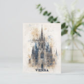 Reisen nach Wien Österreich Postkarte (Stehend Vorderseite)